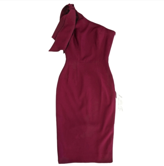 Dress the Population Tiffany Dress in Dark Magenta Pink Size L - Picture 4 of 8